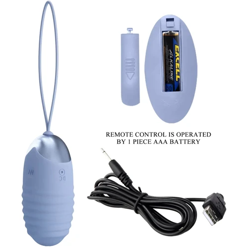 Виброяйцо с ДУ LYBAILE Pretty Love - Jessica Dream chaser 3 Blue (BI-014362W-3A5)
