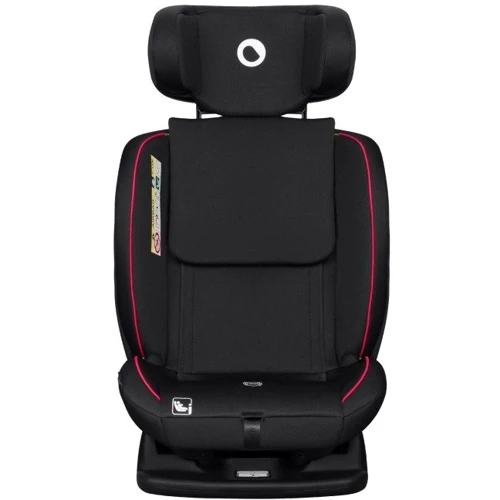 Детское автокресло Lionelo Aart I-Size Black Carbon Red (LO-AART I-SIZE BLACK CARBON RED): Внутренние ремни 5-ти точечные, с мягкими накладками