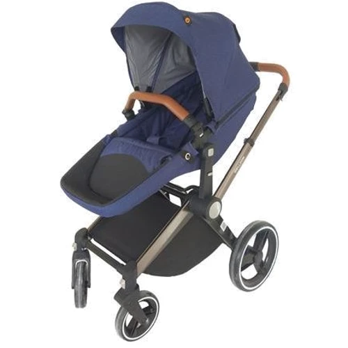Коляска универсальная Viga Toys Welldon 2 в 1 (синий) WD007-3 фото 7