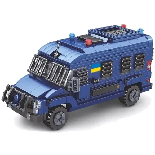 Конструктор LimoToy полицейская машина, 505 дет. (KB 5900): Количество деталей, шт. 505