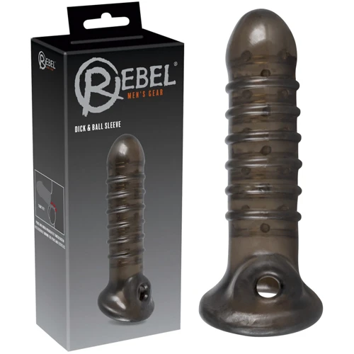 Насадка на член Rebel Dick & Ball Sleeve