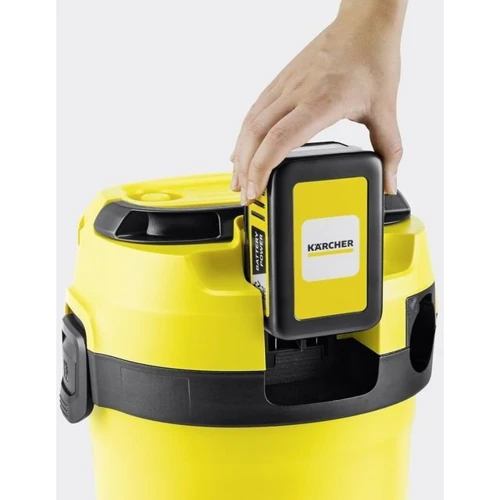 Пылесос Karcher WD 3-18 Battery Set V-17/20 (1.628-551.0): Емкость пылесборника 17 л
