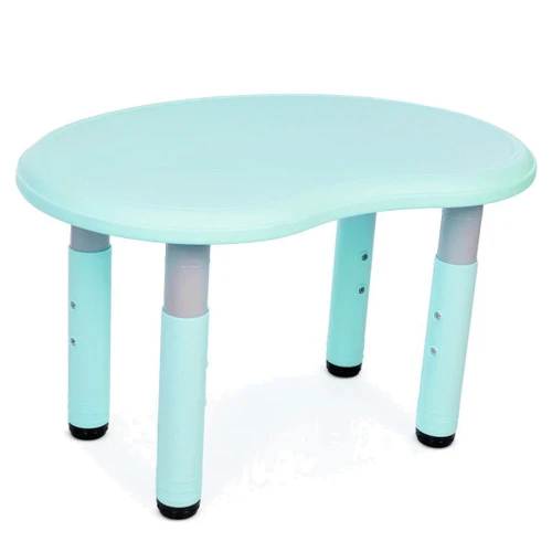 Столик со стульчиком Bambi Peanut-5 (mint/grey): Особенности регулировка высоты столешницы, наличие стульчика