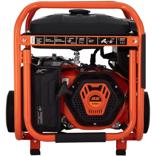 Бензиновый генератор 2E-BS9500E-V 7.5 кВт: Количество фаз 1