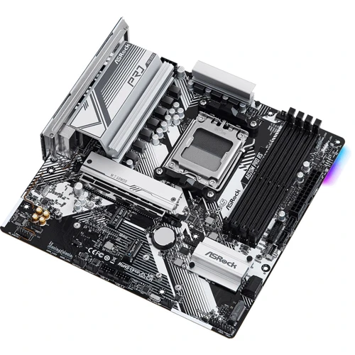 ASRock A620M Pro RS Socket AM5: Разъемы на задней панели USB Type-C, USB 3.2 Gen 1, USB 2.0, HDMI, DisplayPort, Ethernet RJ-45