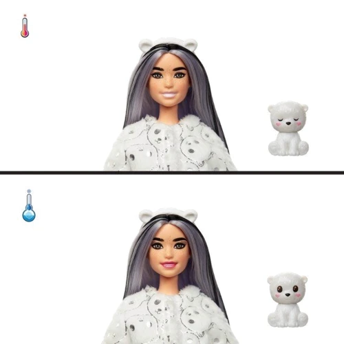 Кукла Barbie Cutie Reveal Зимний блеск в костюме полярного медведя (HJL64) фото 7