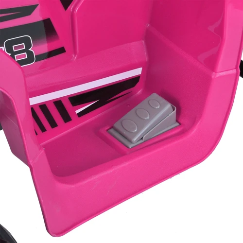 Детский электромобиль Bambi Квадроцикл розовый (M 6060EL-8(24V))