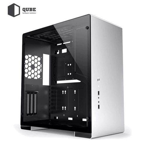 Корпус QUBE GRIFFIN Silver Patriot_Griffin_Ghost (QBU5S_WSNU3PG): Форм-фактор материнської плати ATX/MicroATX/Mini-ITX