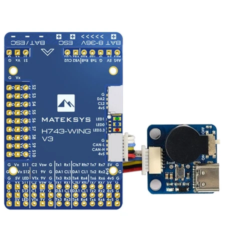 Політний контролер (FC) MATEKSYS H743-WING V3 (H743-WING-V3/HP024.0084-V3)