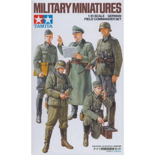 Набір фігурок Tamiya Німецькі солдати та польовий командир (TAM35298)
