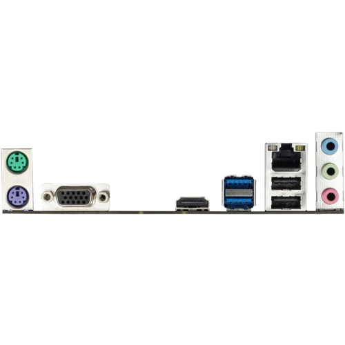 Biostar J3160NH: Роз'єми на задній панелі USB 2.0, USB 3.2 Gen 1