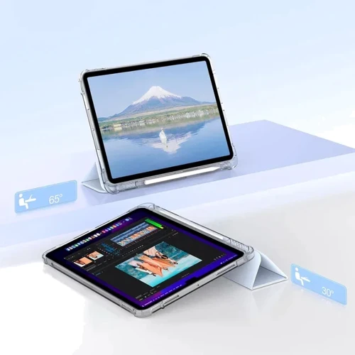 Аксессуар для iPad BeCover Case Book Soft Edge with Pencil mount Light Blue for iPad Air 2020/iPad Air 2022 (711123): Тип аксессуара чехол