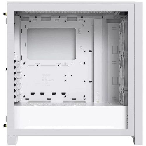 Корпус Corsair iCUE 4000D RGB Airflow White (CC-9011241-WW): Типоразмер Midi-Tower