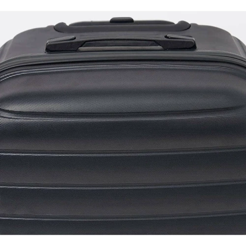 Чемодан Ricco Grande L black (T15003black-L): Фактура Зернистая, Матовая