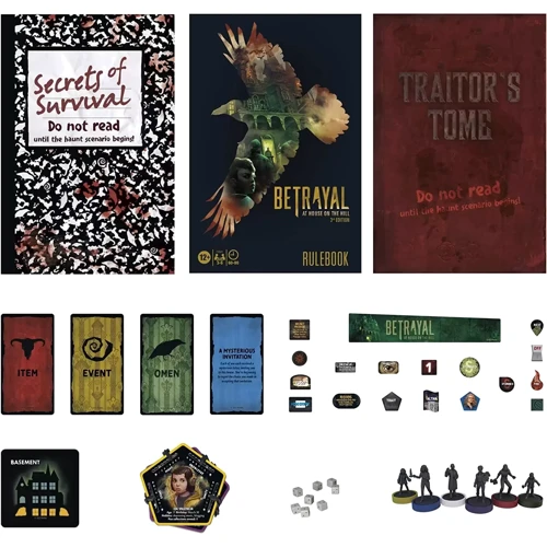 Настольная игра Avalon Hill Betrayal at the House on the Hill 3rd Edition - EN Измена в Доме на Холме. 3-е издание НА АНГЛИЙСКОМ ЯЗЫКЕ