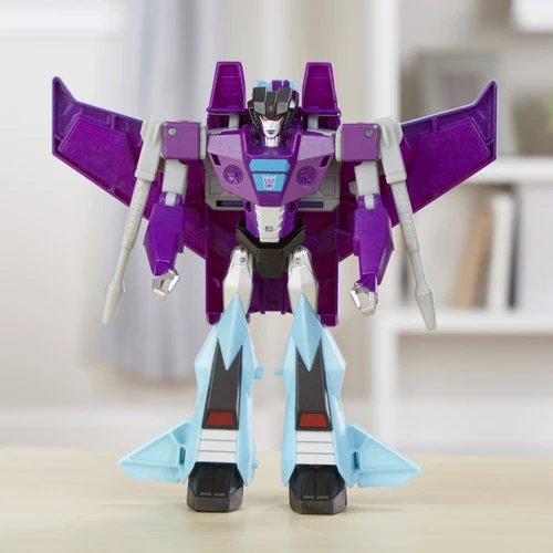 Transformers Hasbro Кибервселенная: фигурка 19 см TRA Cyberverse Ultra SLIPSTREAM E1886_E3640 фото 6