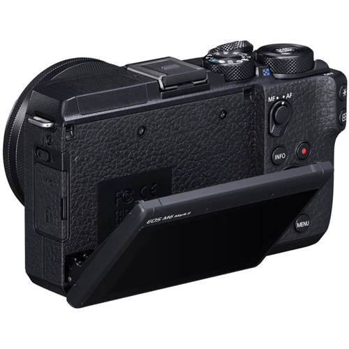 Canon EOS M6 Mark II kit (18-150mm) STM + EVF Black: LCD-экран 3.0"