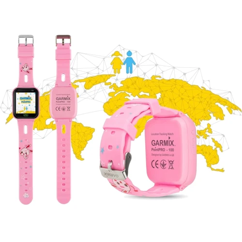 Смарт-часы GARMIX PointPRO-100 Pink: Дисплей 1.4" IPS (240x240)