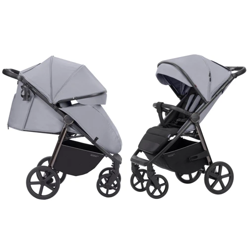 Прогулянкова коляска Carrello Bravo CRL-5515 Mist Grey: Ширина шасі 55