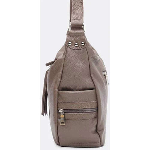 Женская сумка через плечо Ricco Grande коричневая (1l947taupe-taupe): Тип Сумки