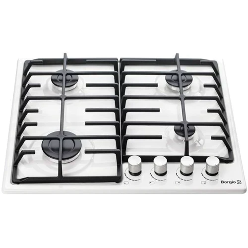 Варочная поверхность BORGIO 6940-17 FFD white Enamelled: Рабочая поверхность эмаль