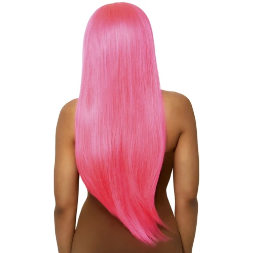 Перука Leg Avenue 33" Long straight center part wig neon pink