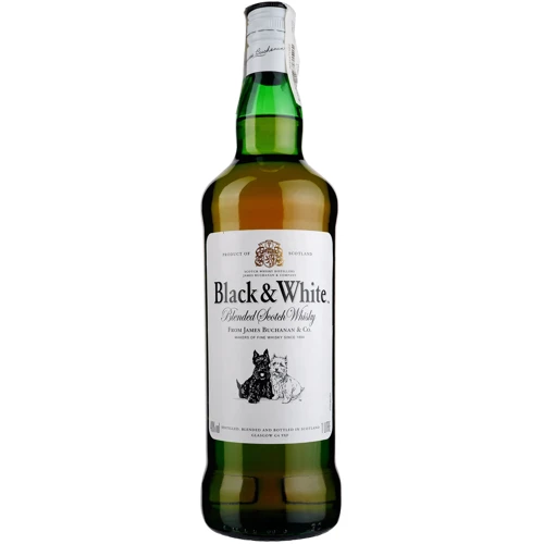 Виски Black&White, 1л 40% (BDA1WS-WBW100-001)