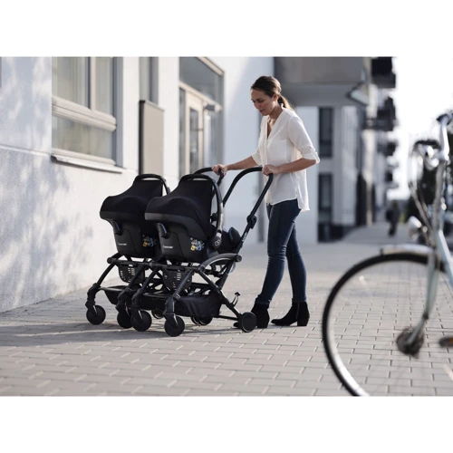 Прогулочная коляска Bumprider Connect 3 (Black-Teal) (51284-2103): Материал колес полиуретан