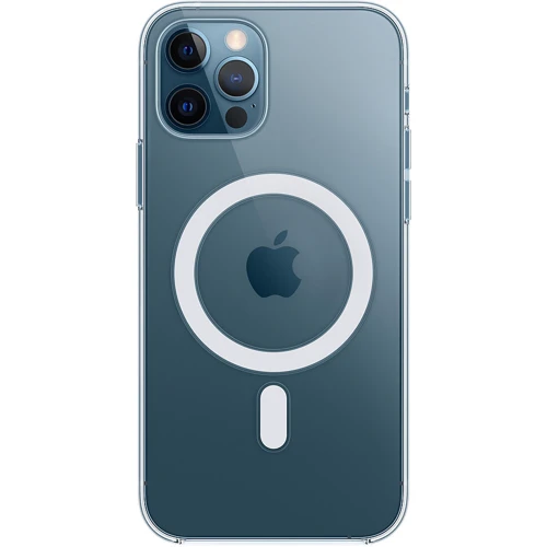 Чехол для iPhone Apple Clear Case with MagSafe (MHLM3) for iPhone 12/iPhone 12 Pro фото 5