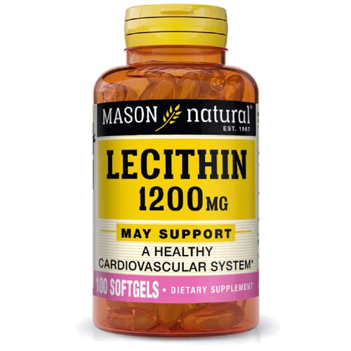 Mason Natural Lecithin 1200 mg Лецитин 100 капсул