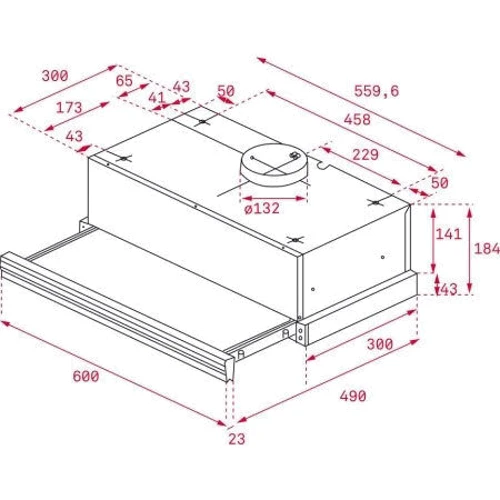 Вытяжка TEKA CNL 6415 BK (40436812): Управление Тактовое