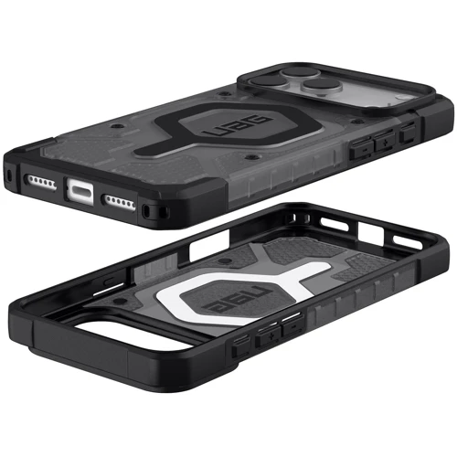 Чехол для iPhone Urban Armor Gear UAG Pathfinder Clear Magsafe Ash/Black (114552113140) for iPhone 17 Pro Max