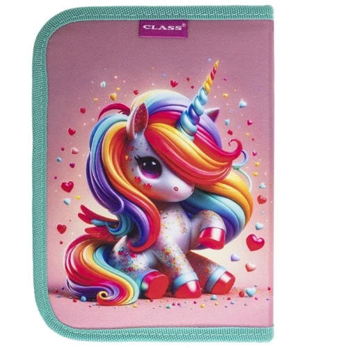 Пенал CLASS Cute Unicorn (25001C): Кількість відділень 1