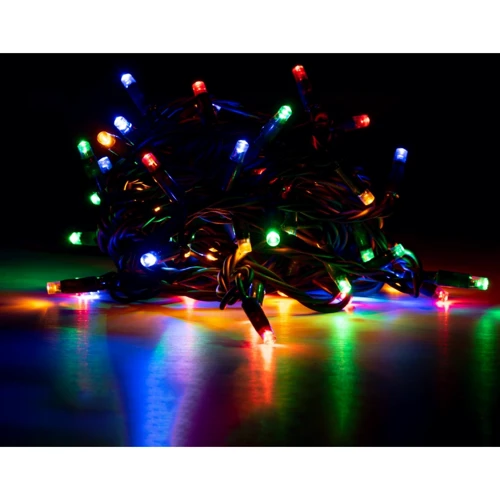 Электрогирлянда LED уличная Yes! Fun, 65 ламп, IP 65, разноцветная, 12,25 м