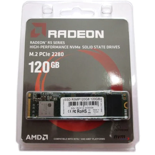 AMD Radeon R5 NVMe 120 GB (R5MP120G8): Тип накопителя внутренний