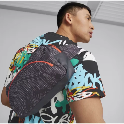Сумка на пояс Puma Basketball Waist Bag 1.5L чорна Уні 23х13х6 см (079206-04): Тип сумка