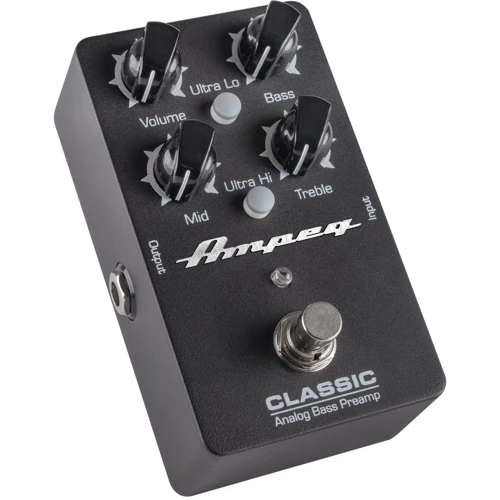 Педаль гитарных эффектов Педаль AMPEG Classic Analog Bass Preamp: Тип эффекта Преамп