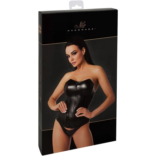 Корсет Noir Handmade F334 Powerwetlook corset - 3XL