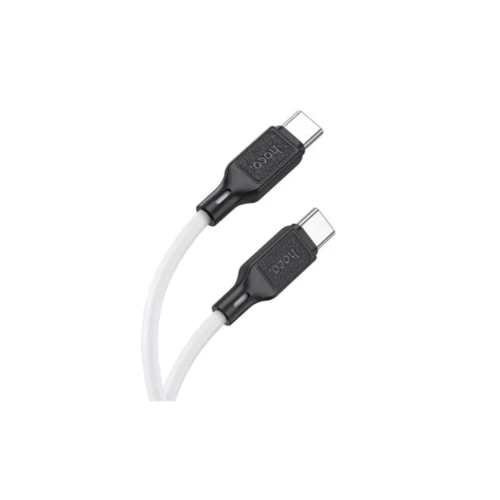 Кабель Hoco Cable USB-C to USB-C X90 3A 60W 1m White: Тип USB-C - USB-C