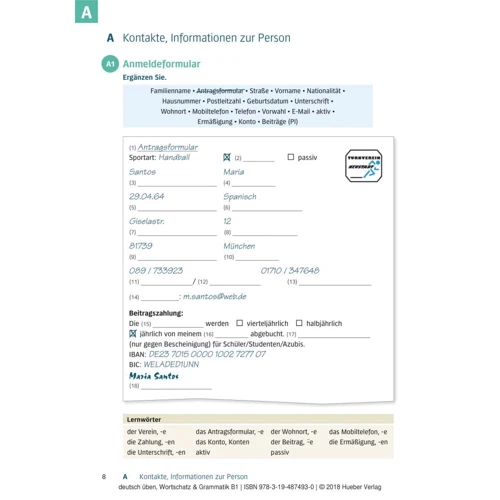 Deutsch üben: Wortschatz und Grammatik B1: Производитель Hueber