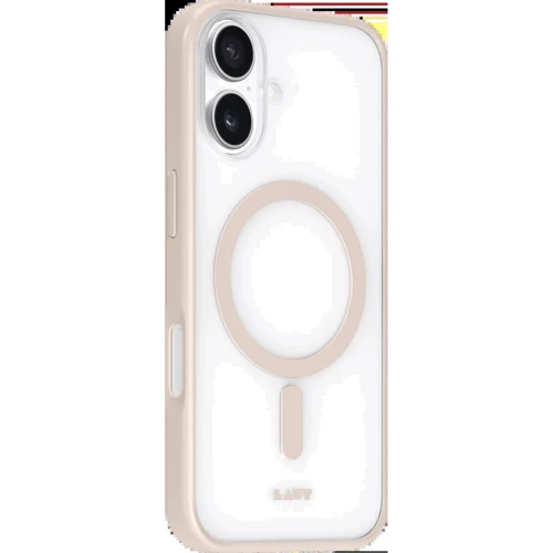 Чехол для iPhone LAUT HUEX PROTECT MagSafe Beige (L_IP25A_HPT_BE) for iPhone 17