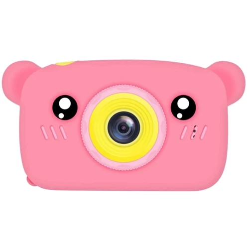 Детская фотокамера Baby Photo Camera Bear Розовый
