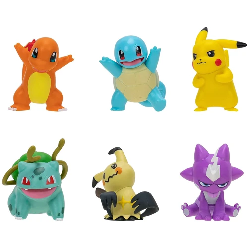 Набор игровых фигурок Pokemon W6 - Себалай, Эксью, Снайви, Тепиг, Ошавотт, Пикачу (PKW3062): Тип Набор игровых фигурок
