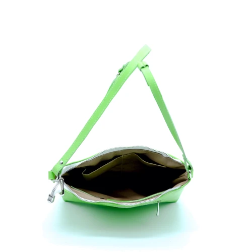 Женская сумка через плечо ARTiS Bags салатовая (1764 7303): Тип ручки Без ручки, Плечевой ремень