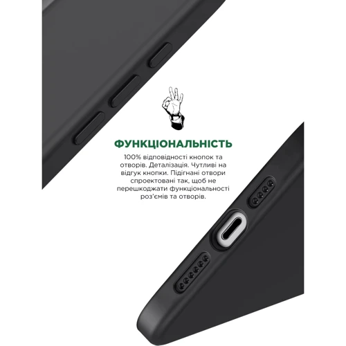 Чехол для iPhone ArmorStandart ICON2 Case Black for iPhone 15 Pro Max (ARM70528): Тип чехла накладка на заднюю часть