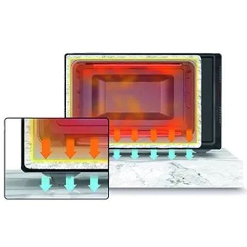 Электродуховка настольная Canrey CMF 42 BB: Количество режимов нагрева (работы) 4