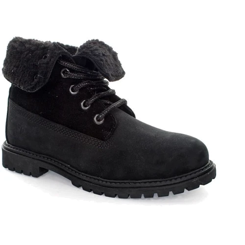 Ботинки Lumberjack High Cut Ankle Boot With Fur Lining (SW00101-022-CB001) 41 черные натуральная кожа зима фото 1