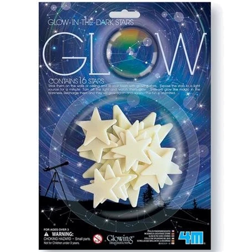 Набор сверкающих наклеек 4M Звезды 16 шт. (00-05210): Производитель 4M