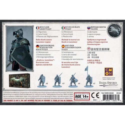 Настольная игра Hobby World Песнь Льда и Огня: Набор Верные щиты Талли (SIF1105) фото 7