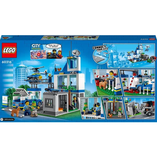 Конструктор LEGO City Полицейский участок (60316): Серия City